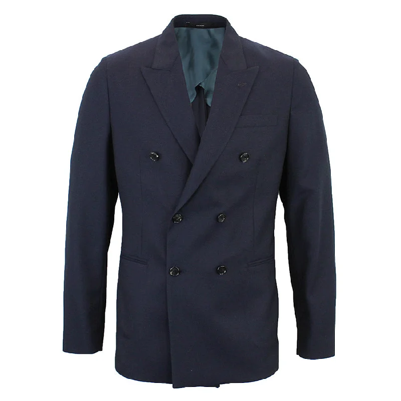 Paul Smith - Kensington Slim Fit Double Breasted Blazer in Navy