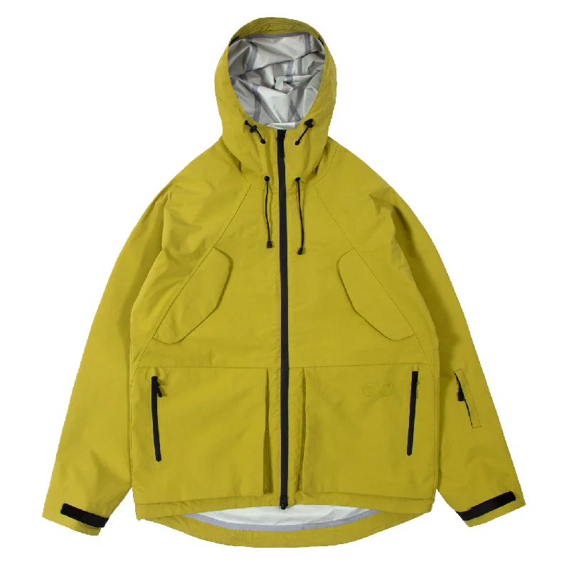 Purple Mountain Observatory 3 Layer Shell Jacket Mustard