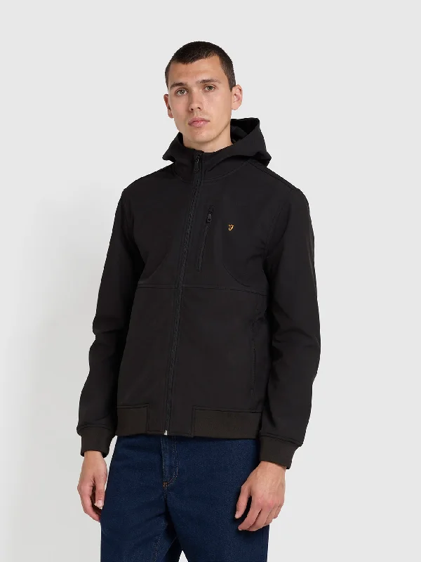 Rudd Softshell Jacket In Black