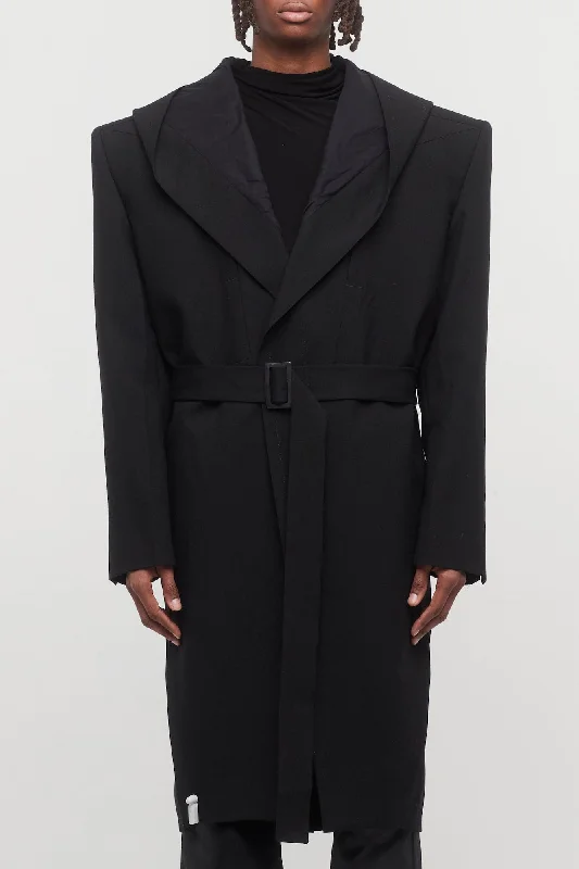 Rick Owens Hooded Lido Tatlin Coat