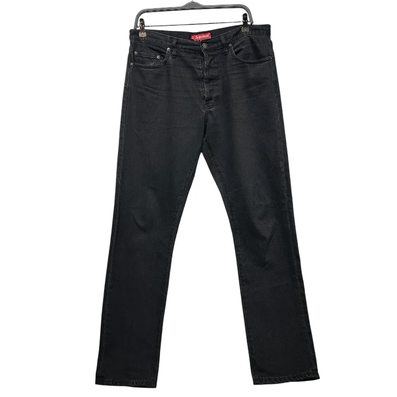 Classic Fitwear Supreme/Pants/32/Denim/BLK/Plain