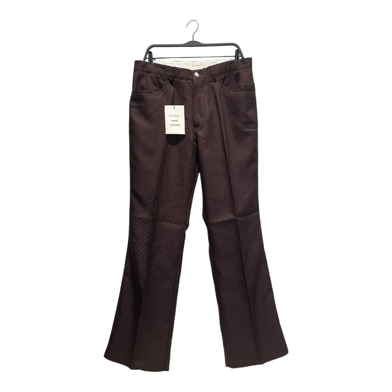 Relaxed Edge Look Second/Layer/Straight Pants/50/Polyester/BRD/VALLUCO TROUSER