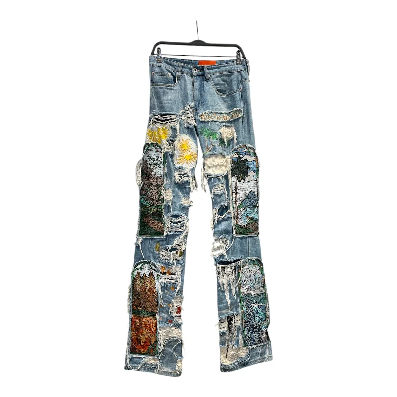 Classic Edge WHO DECIDES WAR/Straight Pants/28/Denim/BLU/