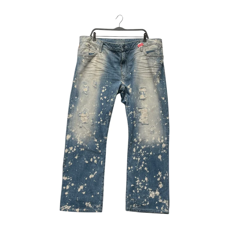 Urban Pastels ROBIN'S JEAN/Straight Pants/42/Denim/NVY/acid wash