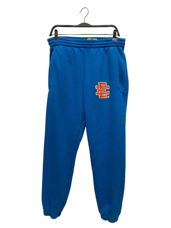 Streetwear Classics Look Eric Emanuel/Pants/M/Cotton/BLU/Eric Emanuel Orange Logo