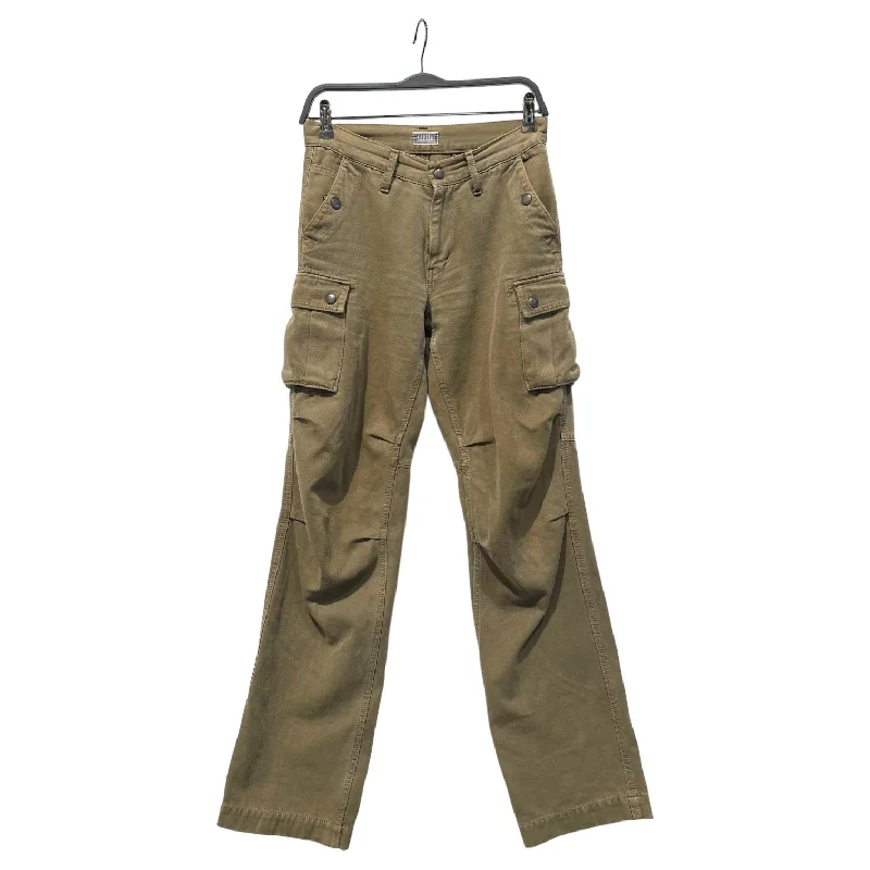 Weekend Sporty KAPITAL/Straight Pants/28/Cotton/KHK/Cargo pockets, double knee