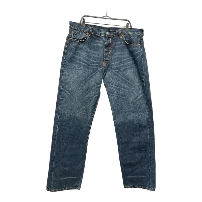 Stylish Comfort EVISU/Straight Pants/42/Denim/IDG/High-waisted/