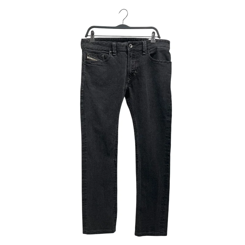 Earthy Casual DIESEL/Skinny Pants/32/Cotton/BLK/