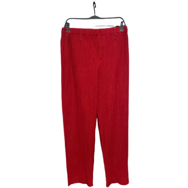 Rugged Weekend PLEATS PLEASE ISSEY MIYAKE/Straight Pants/2/RED/