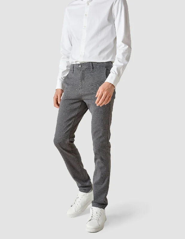 Tailored Edge Classic Pants Slim Slate Grey