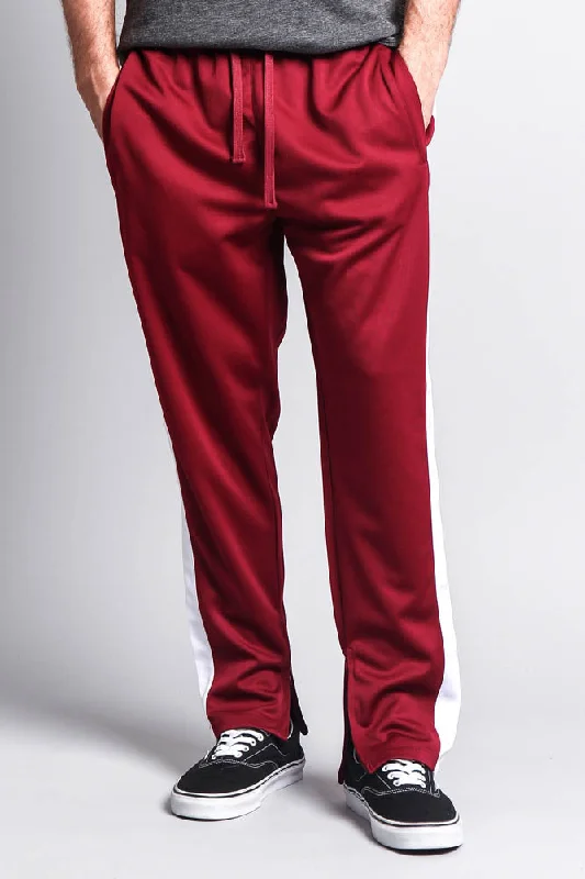 Simplified Casual Look Men's Stripe Track Pants