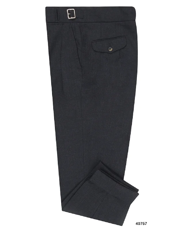 Minimalist Fit Look Minnis Fresco III  Pants: 3 Ply Plain Dark Grey