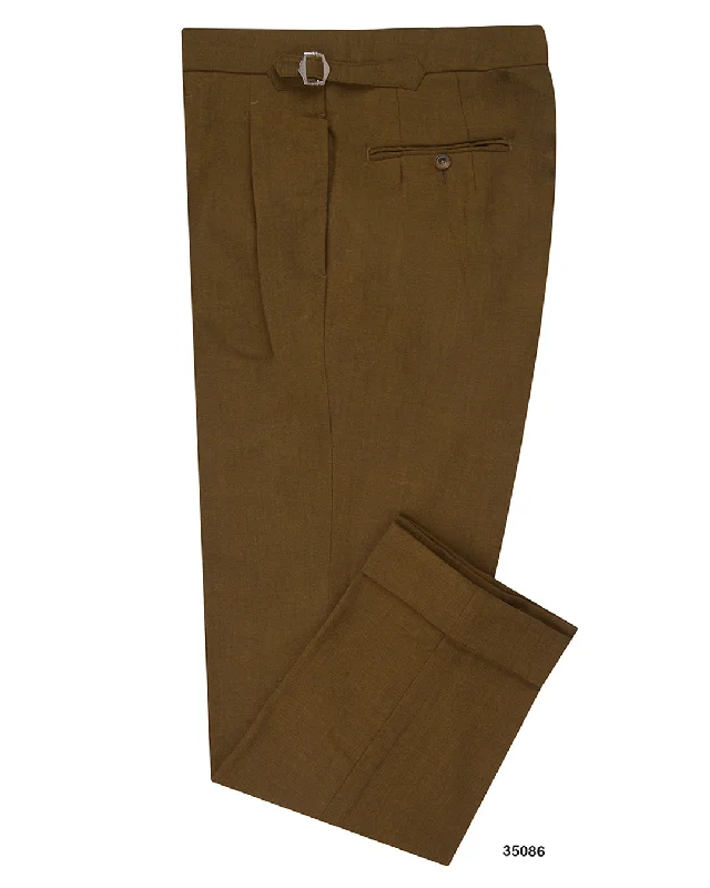 Smart Monochrome Minnis Fresco Lite III Pants: Raw Tobacco