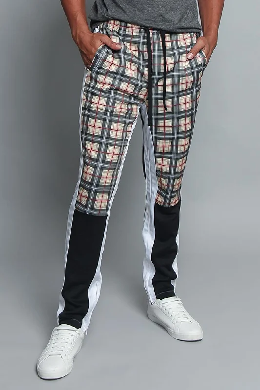 Elevated Fitwear Plaid Track Pants