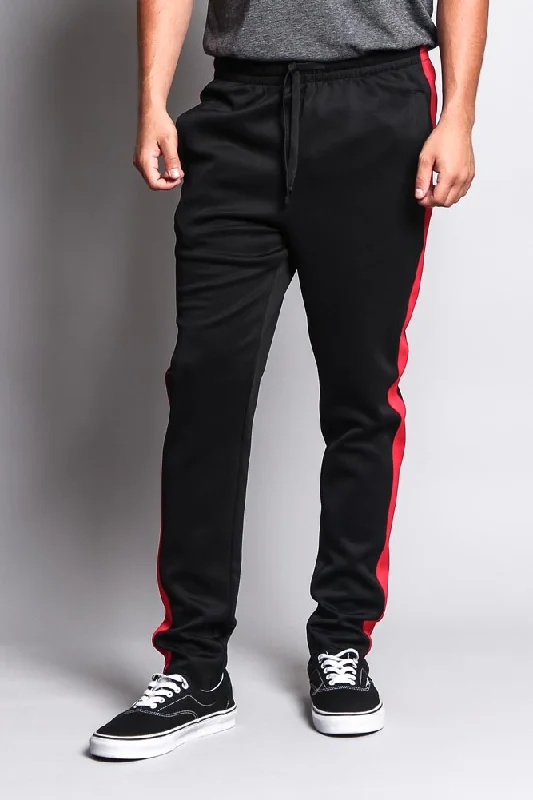 Neutral Sport Look Slim Fit Striped Track Pants