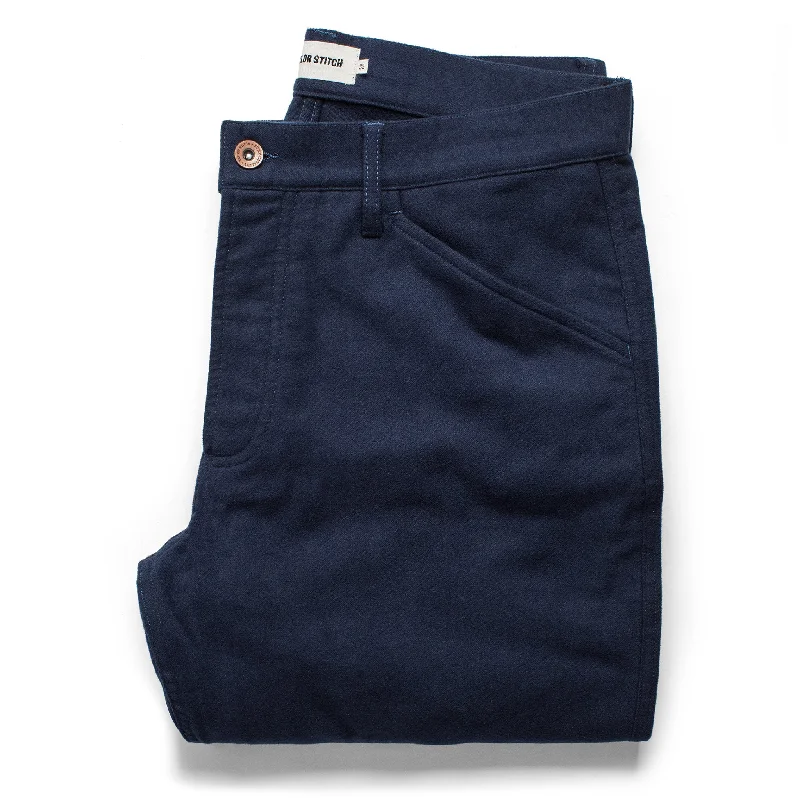 Relaxed Fitwear The Camp Pant in Navy Moleskin