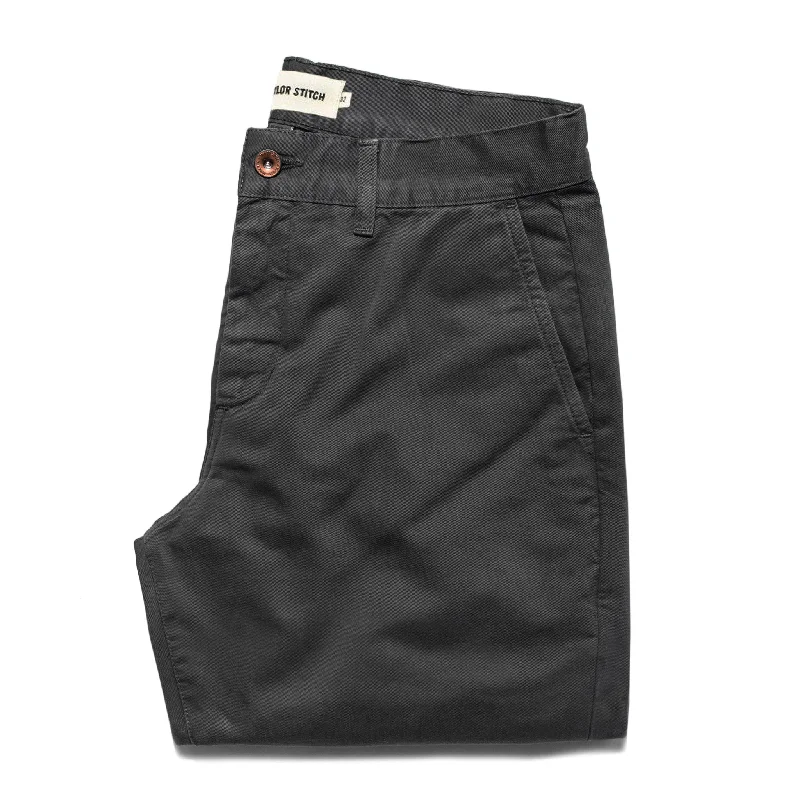 Timeless Chic Look The Democratic Chino in Organic Charcoal