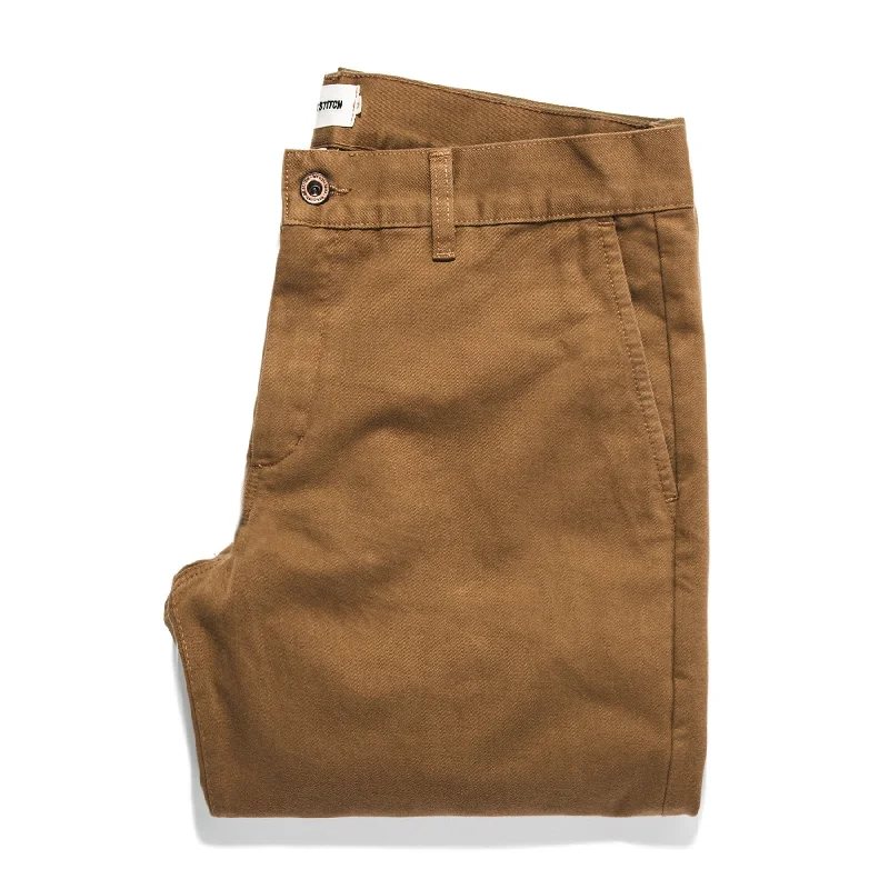 Monochrome Street The Democratic Chino in Organic British Khaki